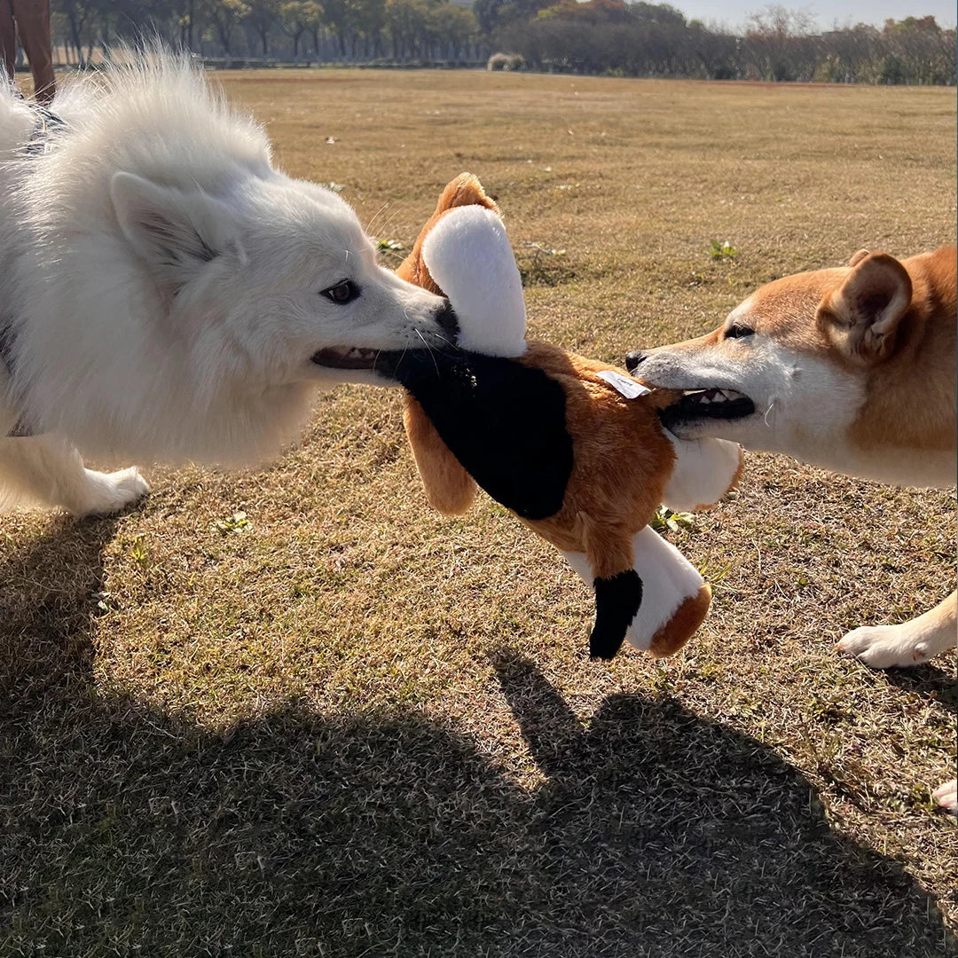 Puppy Heartbeat Toy with Squeaky Chew for Crates and Kennels Sleep Aid - My Pet Serenity