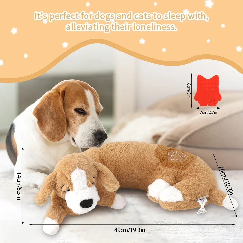 Dog and Cat Heartbeat Toy for Comfort and Behavioral Training - My Pet Serenity