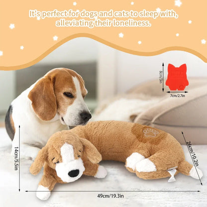 Dog and Cat Heartbeat Toy for Comfort and Behavioral Training - My Pet Serenity