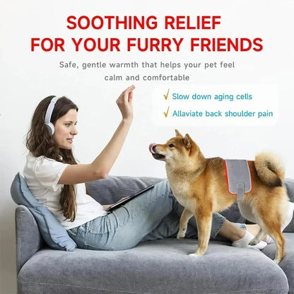 Handheld 660nm Red/NIR Laser Therapy for Pets and Humans Pain Relief - My Pet Serenity