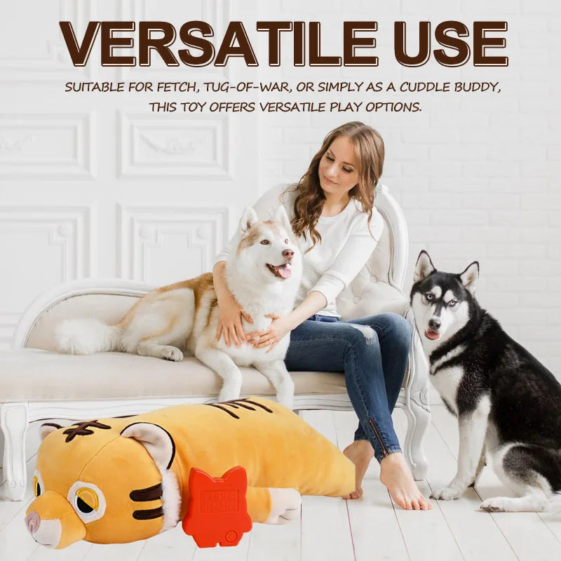 Dog Simulated Heartbeat Toy for Stress Relief – Calming Plush Puppy - My Pet Serenity