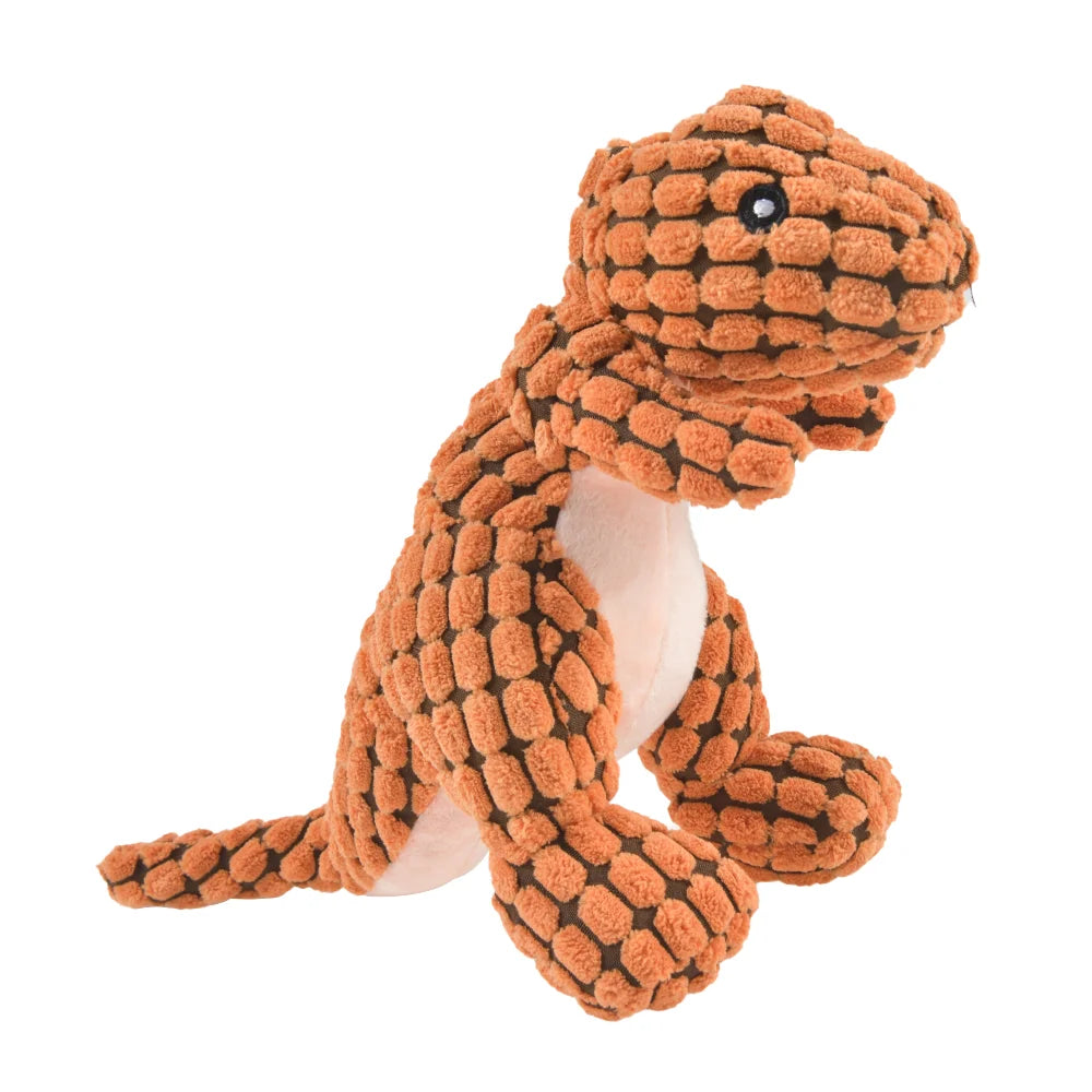 Plush Dinosaur Pet Toys for Cats and Dogs | Interactive Chew Toys - My Pet Serenity