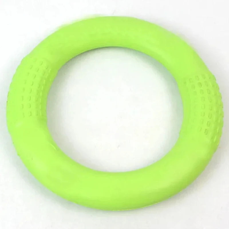 Orange EVA Dog Training Ring & Flying Disk Toy - Interactive Puller - My Pet Serenity