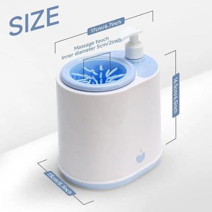 Electric Pet Paw Cleaner for Dogs and Cats - No Scrubbing Required - My Pet Serenity