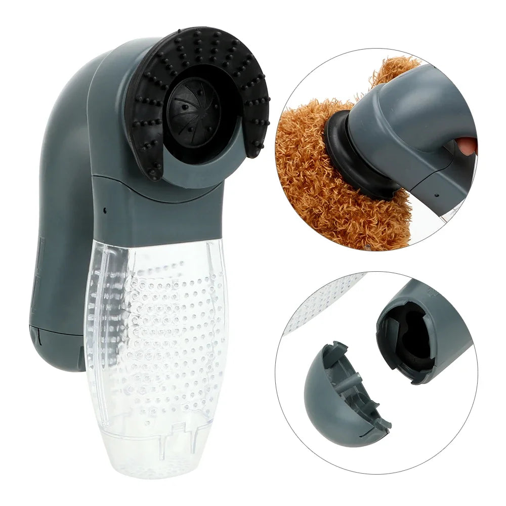 Pet Vacuum Hair Remover for Cats and Dogs Deshedding Grooming Massager - My Pet Serenity