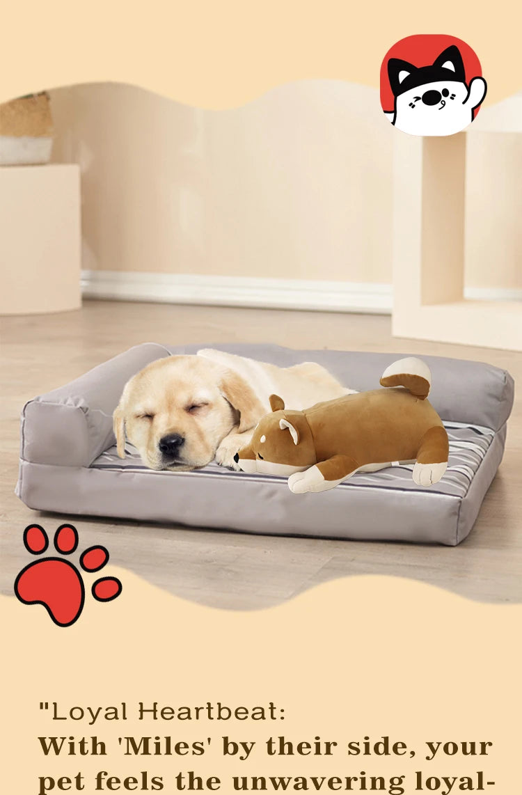 Dog Heartbeat Stuffed Toy for Puppies - Stress Relief & Calming Aid - My Pet Serenity