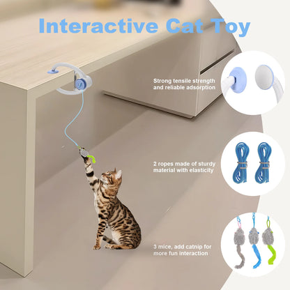 USB Rechargeable Cat Toy: Electric Door-Hanging Interactive Toy - My Pet Serenity