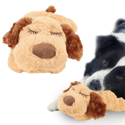 Heartbeat Puppy Toy: Interactive Plush Heartbeat Calming Aid for Pets - My Pet Serenity
