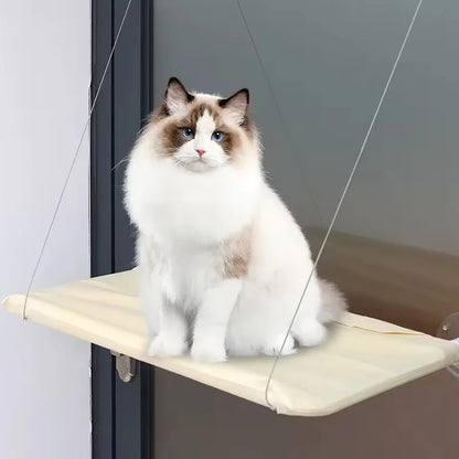 Ultra-Soft Cat Window Hammock Bed Mounted Space-Saving Perch - My Pet Serenity