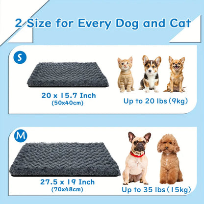 Self-Heating Pet Pad Blanket for Dogs and Cats, Washable Warm Cushion - My Pet Serenity