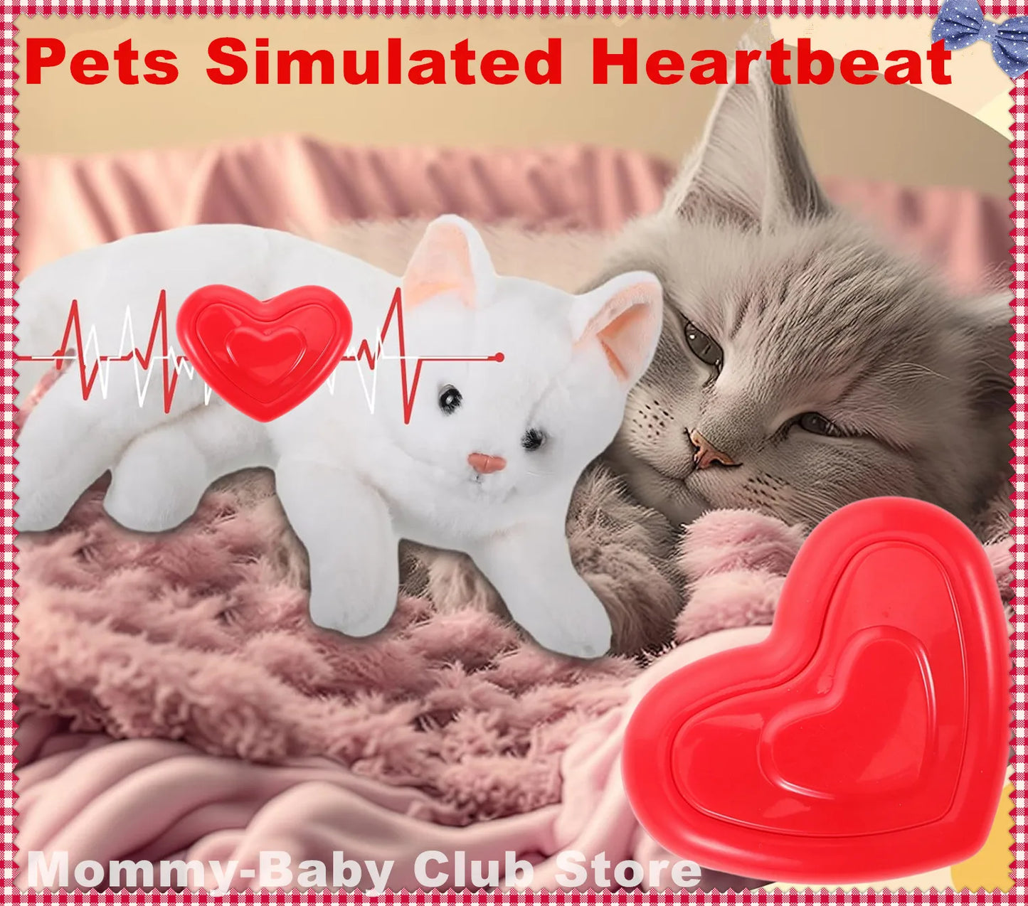 Pet Heartbeat Simulator for Plush Toys and Dolls - My Pet Serenity