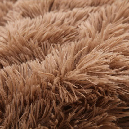 Winter dog and cat bed mat, washable plush cushion, warm and soft - My Pet Serenity