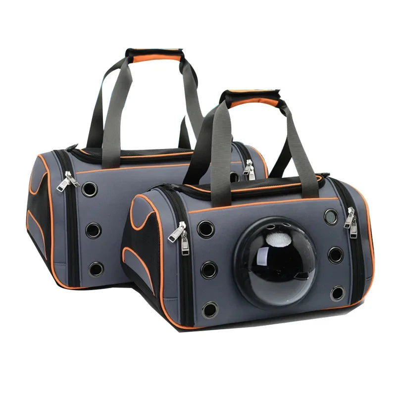 Dog Cat Carrier Bag for Outings, Portable Crossbody Slings Backpack - My Pet Serenity