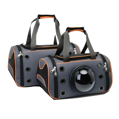 Dog Cat Carrier Bag for Outings, Portable Crossbody Slings Backpack - My Pet Serenity