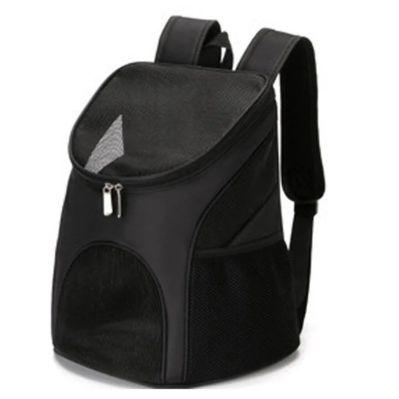 Cat Travel Backpack Carrier - Portable Breathable Mesh Transport Bag - My Pet Serenity