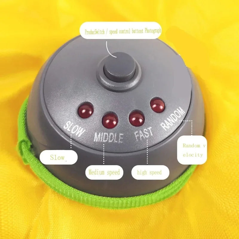 Interactive Electric Cat Turntable Toy with No-Battery Rotating Teaser - My Pet Serenity