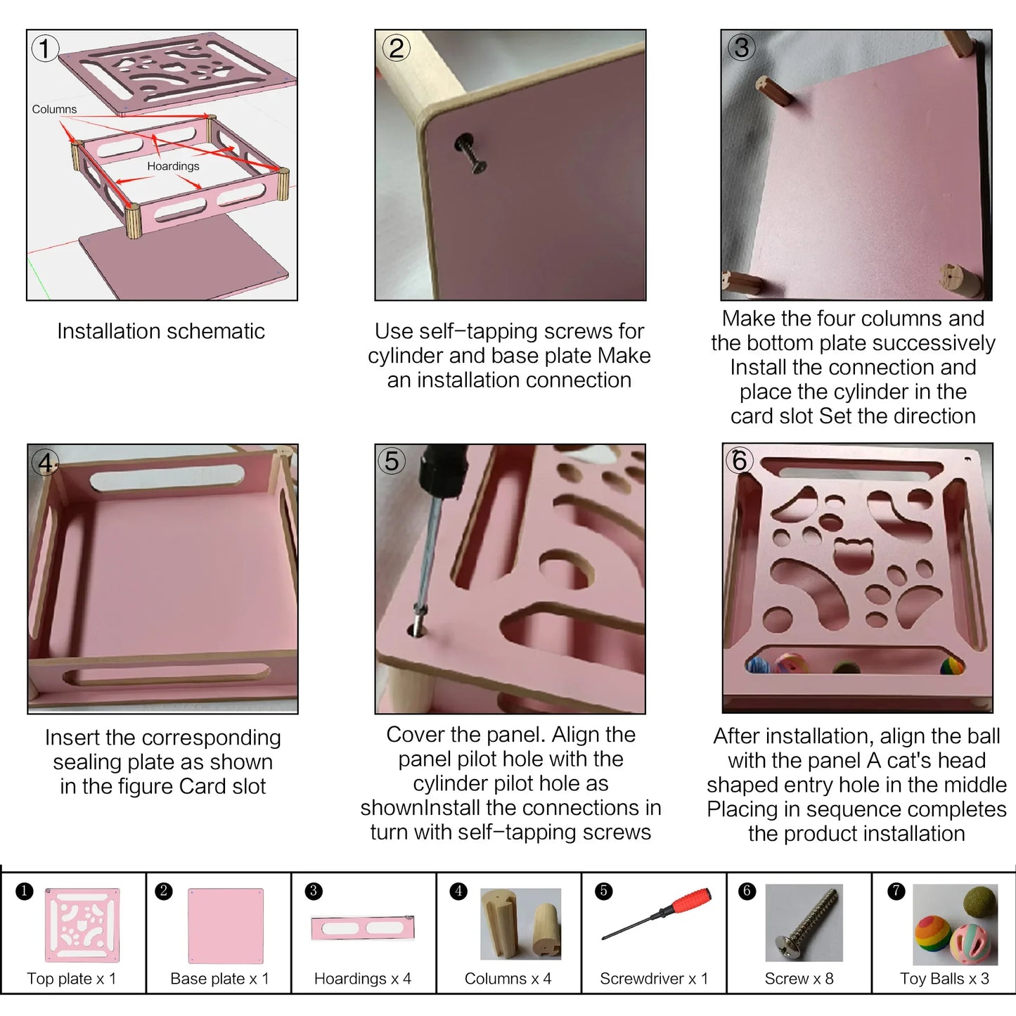 Cat Hollow Ball Toy with Bell, Peppermint Scent, Rubber Balls - My Pet Serenity