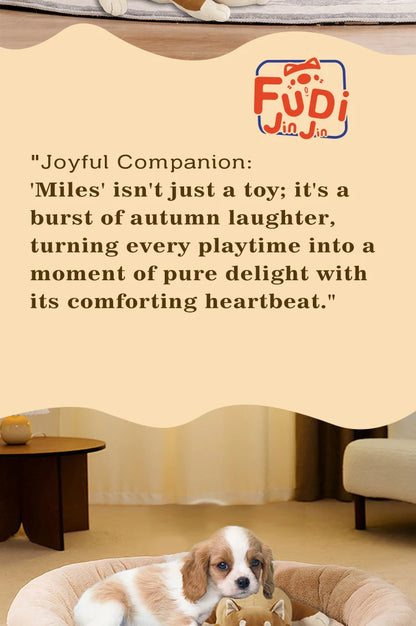 Dog Heartbeat Stuffed Toy for Puppies - Stress Relief & Calming Aid - My Pet Serenity