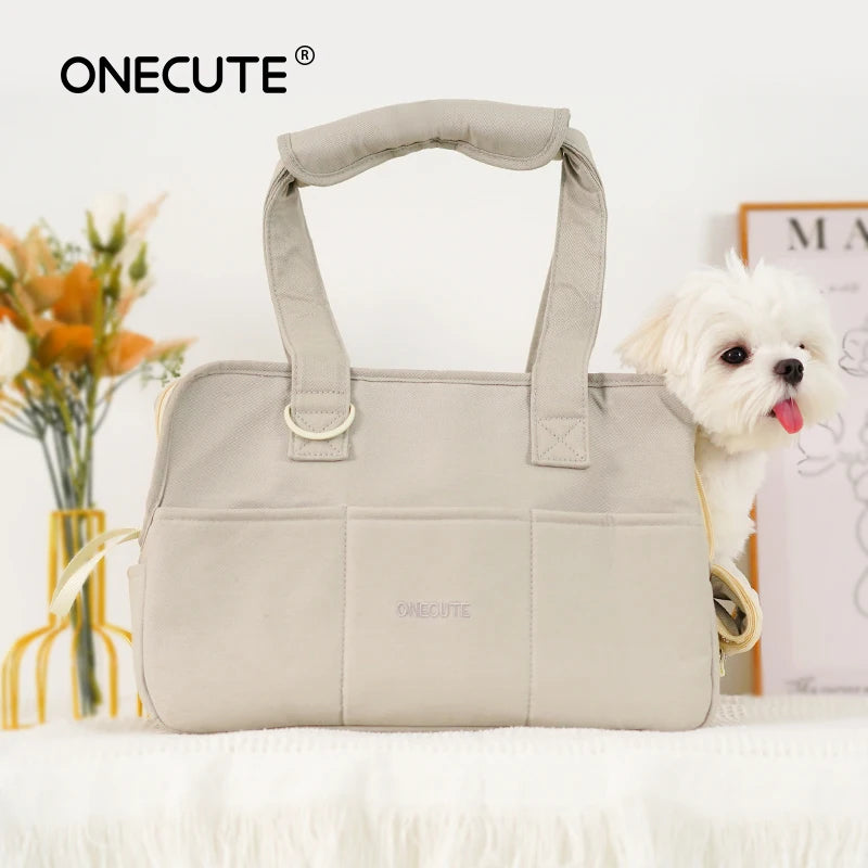 Shoulder Dog Carrier Bag for Small Dogs and Cats, Puppy Travel - My Pet Serenity