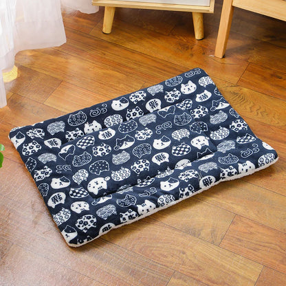 Winter Cat and Small Dog Sleeping Cushion Thick and Warm Skin Friendly - My Pet Serenity