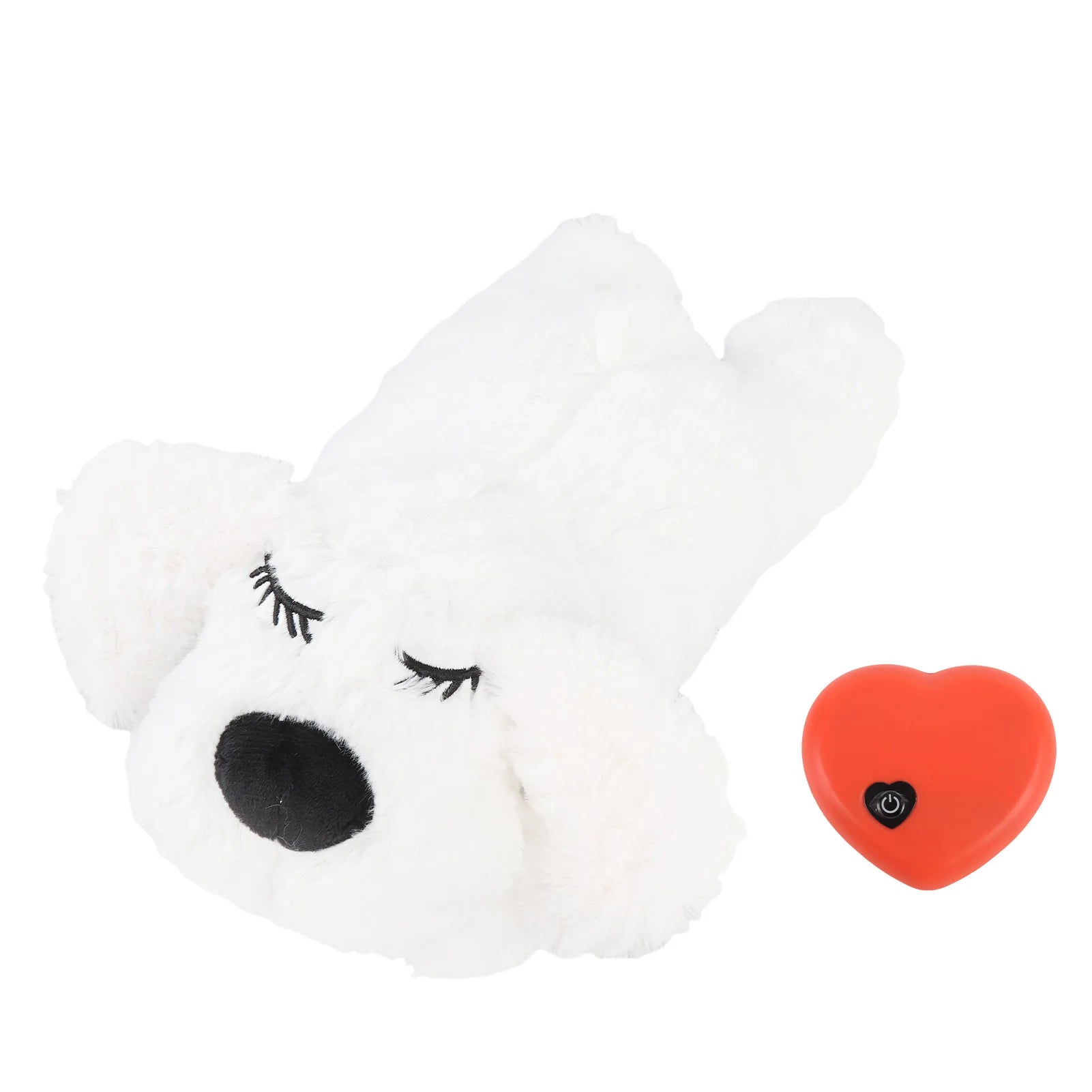 Heartbeat Puppy Toy: Interactive Plush Heartbeat Calming Aid for Pets - My Pet Serenity