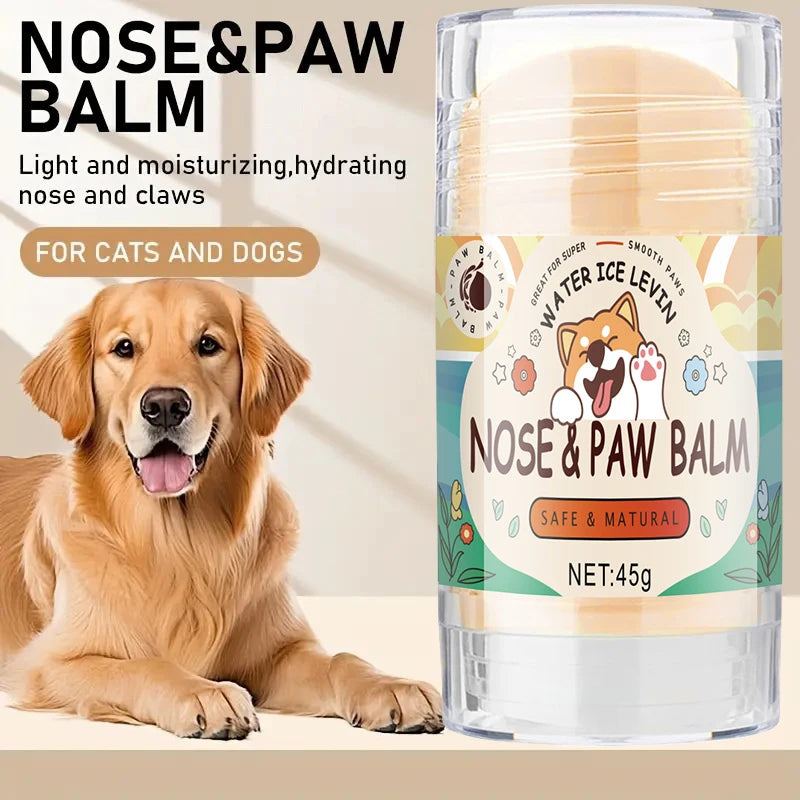 Pet Paw Cream with Shea Butter & Coconut Oil for Dry, Cracked Paws - My Pet Serenity