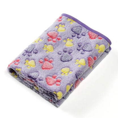 Warm Cat Blanket Fleece Bed Mat for Cats and Small Dogs - My Pet Serenity