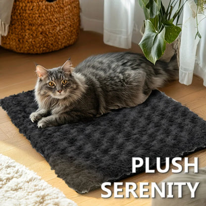 Self-Heating Pet Pad Blanket for Dogs and Cats, Washable Warm Cushion - My Pet Serenity
