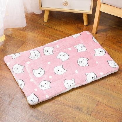 Winter Cat and Small Dog Sleeping Cushion Thick and Warm Skin Friendly - My Pet Serenity