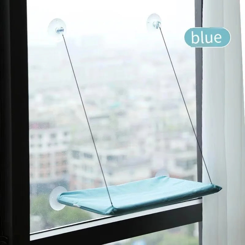 Ultra-Soft Cat Window Hammock Bed Mounted Space-Saving Perch - My Pet Serenity