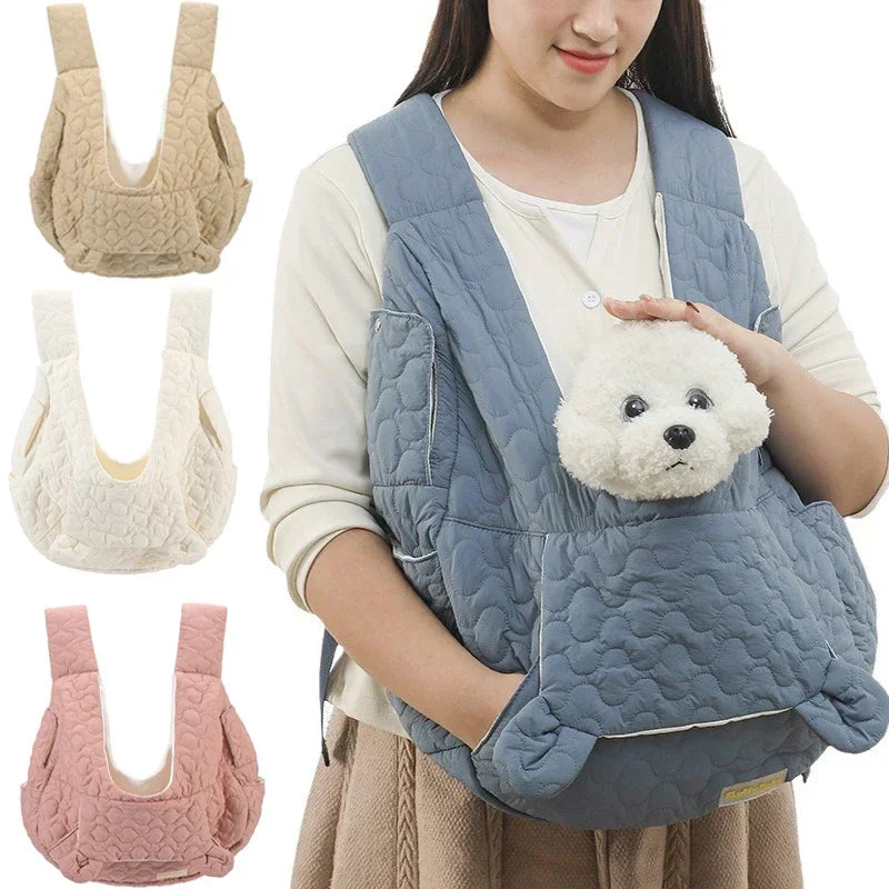 Winter Chest Pet Bag XL Waterproof, Windproof, Portable for Dog and Cat - My Pet Serenity