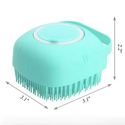 2-in-1 Pet Bath Brush: Soft Silicone Massage Comb for Dogs & Cats - My Pet Serenity