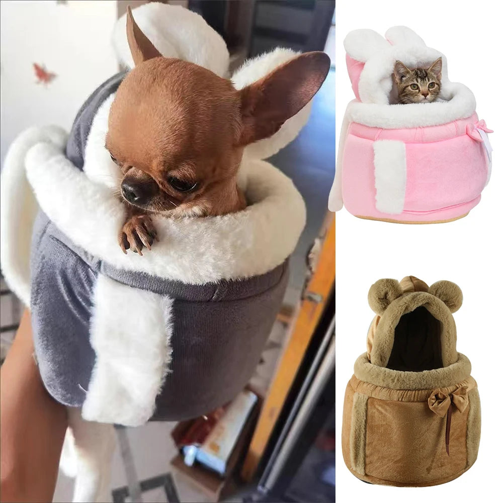 Winter Warm Outdoor Dog Carrier Backpack for Small Dogs (Chihuahua) - My Pet Serenity