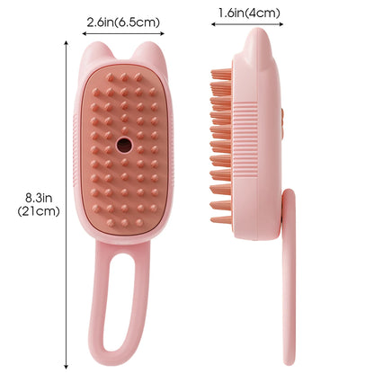 Electric Dog Brush with Silicone Tips for Grooming and Hair Removal - My Pet Serenity