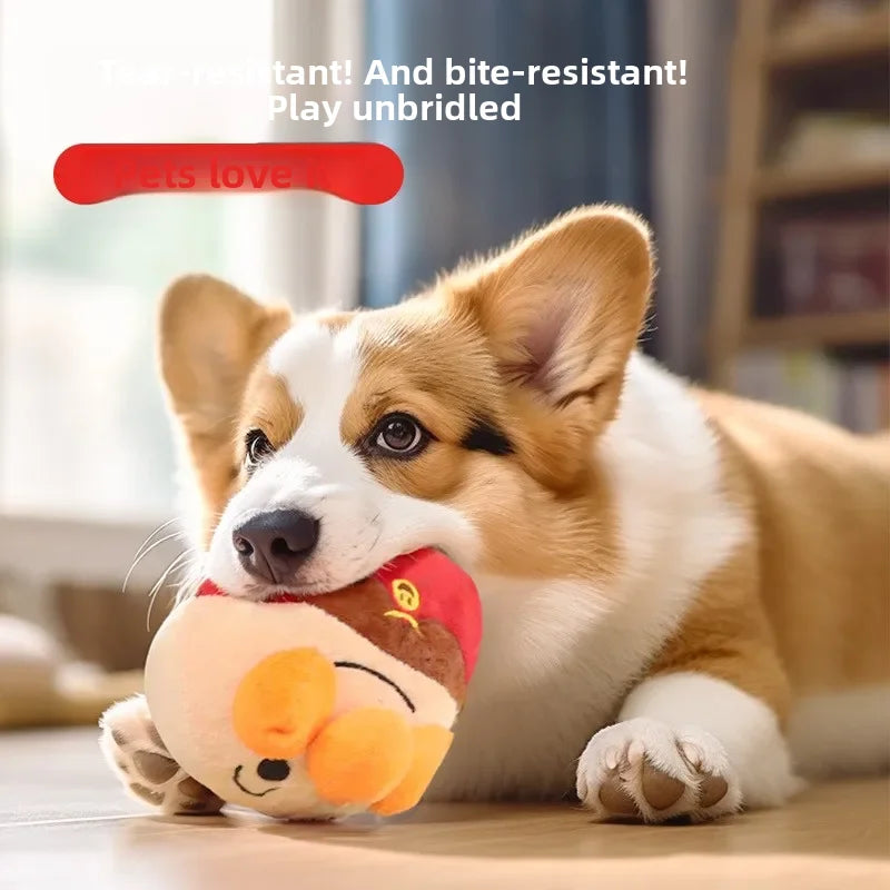 Dog Interactive Puzzle Plush Ball Toy USB Rechargeable Training - My Pet Serenity