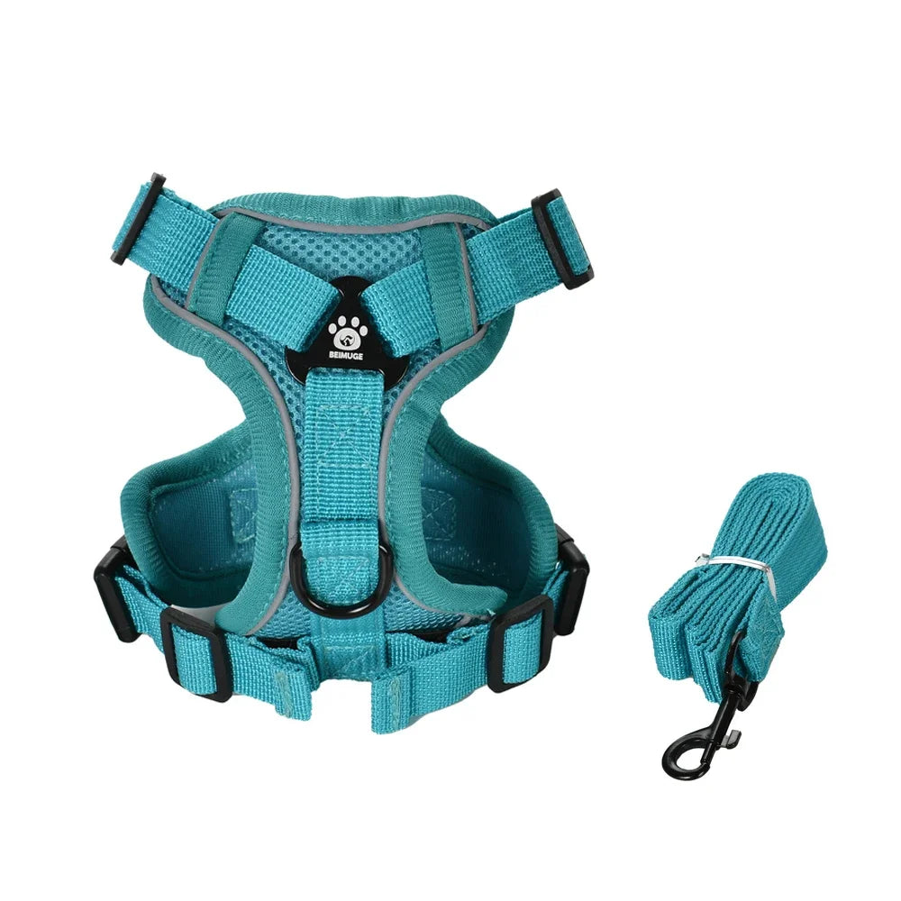 Cat Harness and Leash Set - Escape-Proof, Reflective, Outdoor Walking - My Pet Serenity
