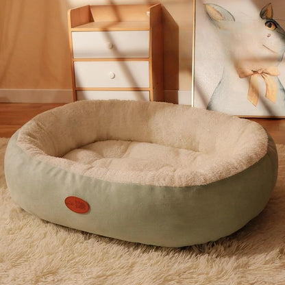Thickened Warm Pet Nest Bed for Autumn & Winter - Dog & Cat Bed - My Pet Serenity