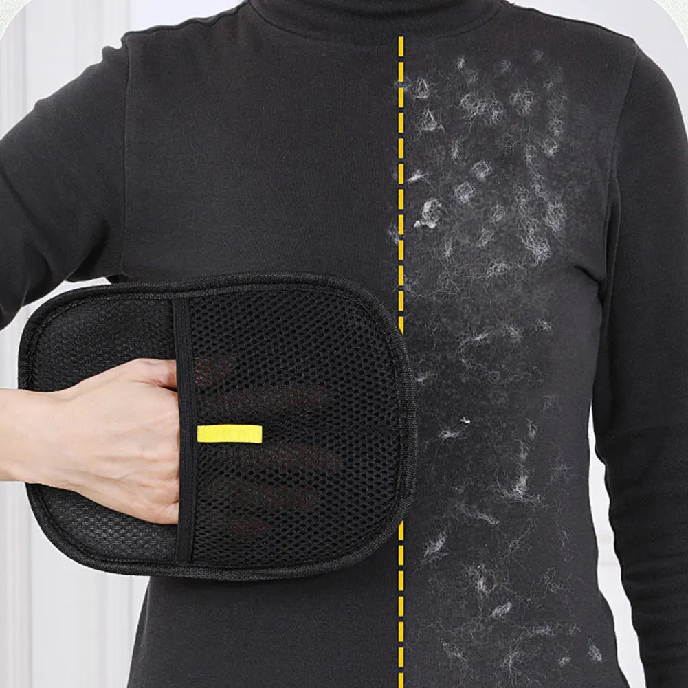 Pet Grooming Gloves Hair Remover for Dogs, Cats, Rabbits with Fur - My Pet Serenity