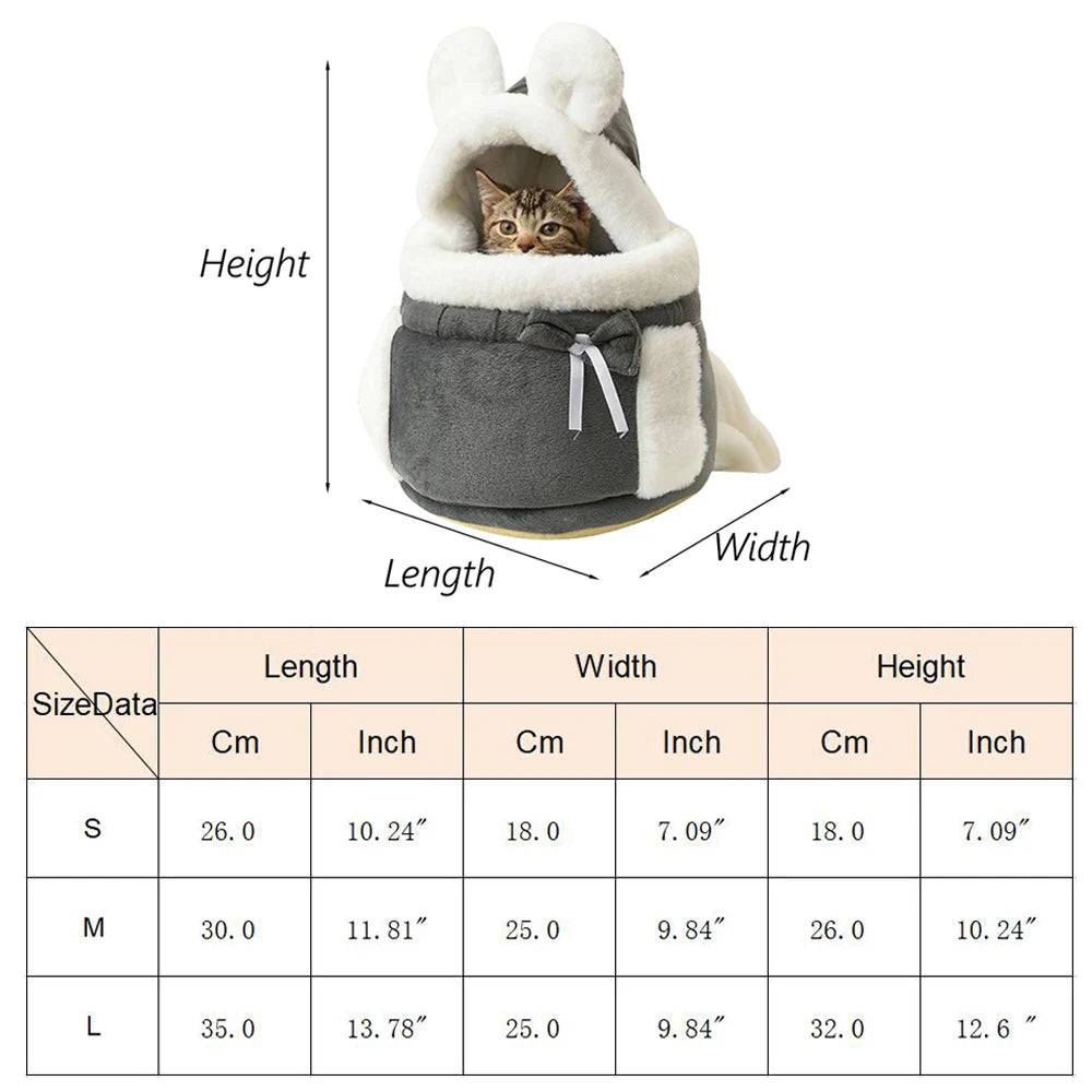 Winter Warm Outdoor Dog Carrier Backpack for Small Dogs (Chihuahua) - My Pet Serenity