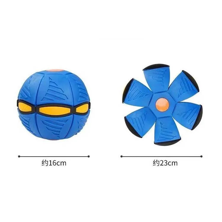 Dog Toy Flying UFO Morph Ball Outdoor Interactive Training Ball - My Pet Serenity