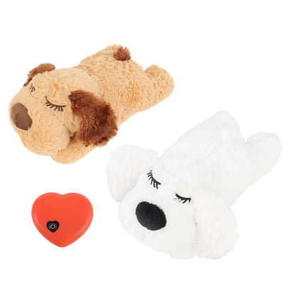 Heartbeat Puppy Toy: Interactive Plush Heartbeat Calming Aid for Pets - My Pet Serenity