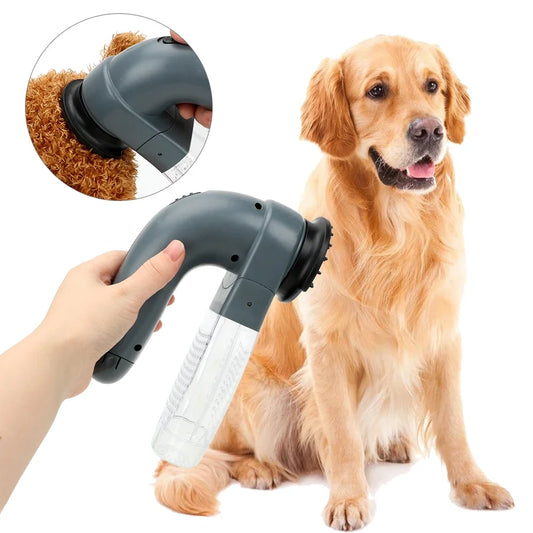 Pet Vacuum Hair Remover for Cats and Dogs Deshedding Grooming Massager - My Pet Serenity