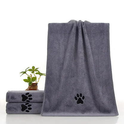 Pet Bath Towel for Dogs and Cats - Quick-Drying, Soft, Absorbent - My Pet Serenity