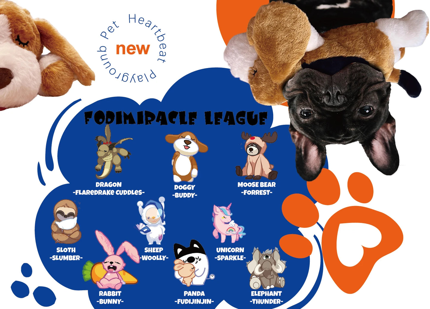 Dog and Cat Heartbeat Toy for Comfort and Behavioral Training - My Pet Serenity