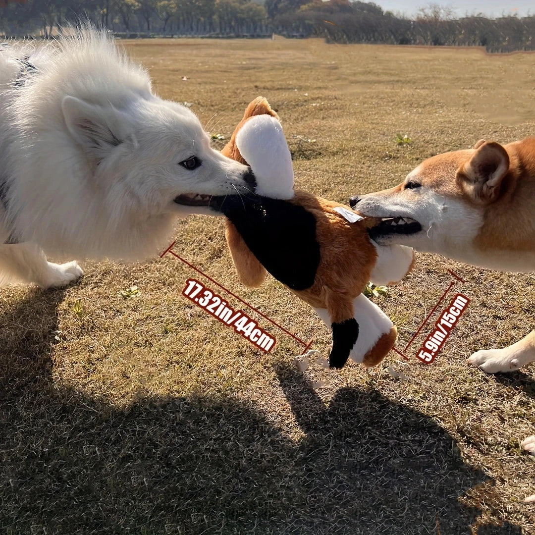 Puppy Heartbeat Toy with Squeaky Chew for Crates and Kennels Sleep Aid - My Pet Serenity