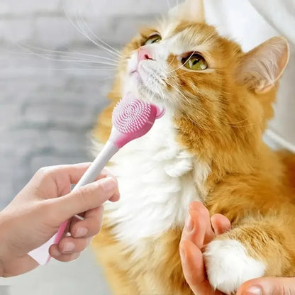 Cat 5-in-1 Vacuum Silicone Grooming Kit for Chin Care Blackhead Removal - My Pet Serenity