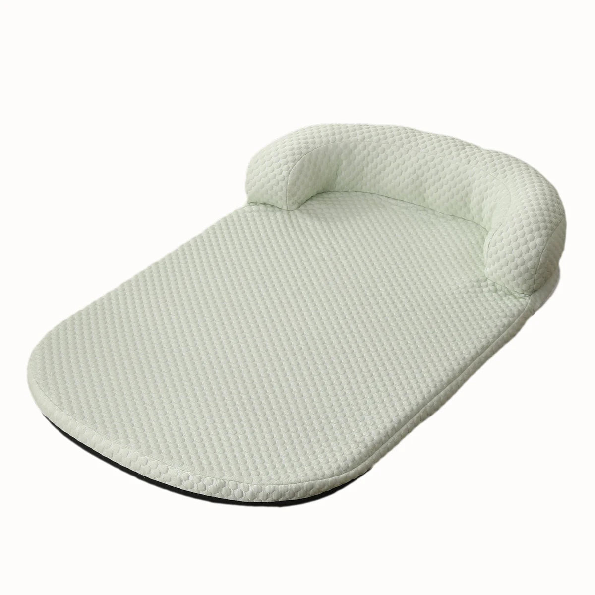 Breathable Cooling Dog Bed for Spring/Summer with Pillow - Ice Silk - My Pet Serenity