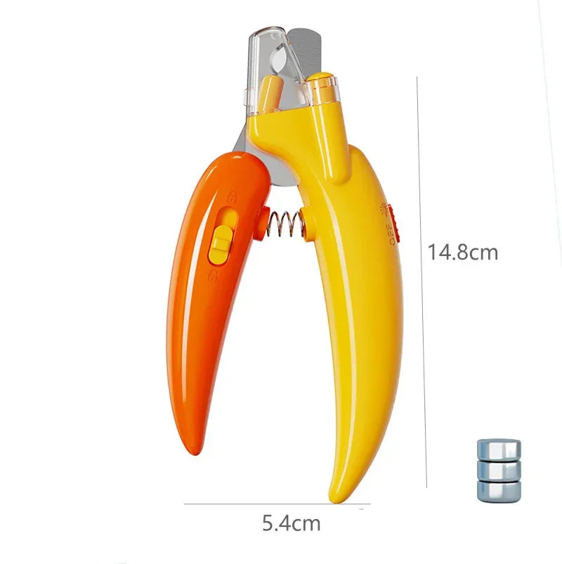 Pet Nail Clippers with LED Light for Dogs, Cats, Small Animals - My Pet Serenity
