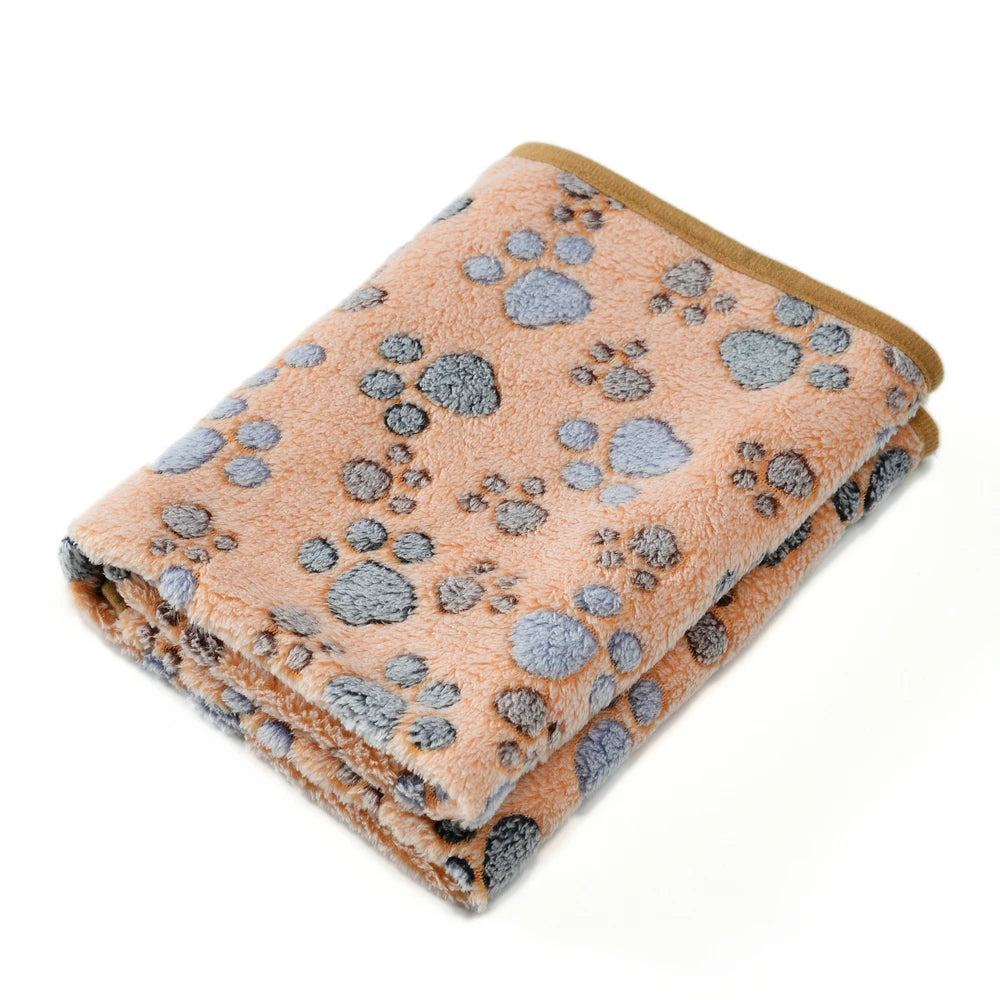 Warm Cat Blanket Fleece Bed Mat for Cats and Small Dogs - My Pet Serenity