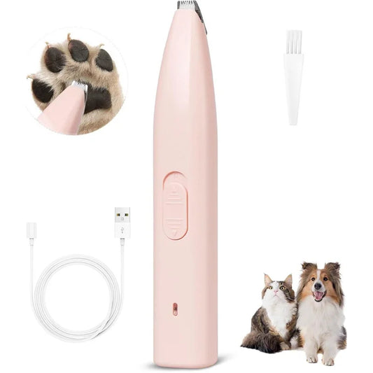 Electric pet shaver for cats & dogs, rechargeable, low-noise trimmer - My Pet Serenity